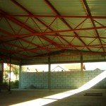 Banovci hala 12x20 h4, kombinovana gradnja zidano-metal