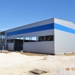 montažne hale, fabrika peleta Kladovo