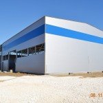 montažne hale, fabrika peleta Kladovo