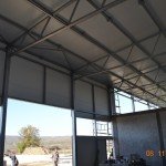 čelične konstrukcije za montažne hale, fabrika peleta Kladovo